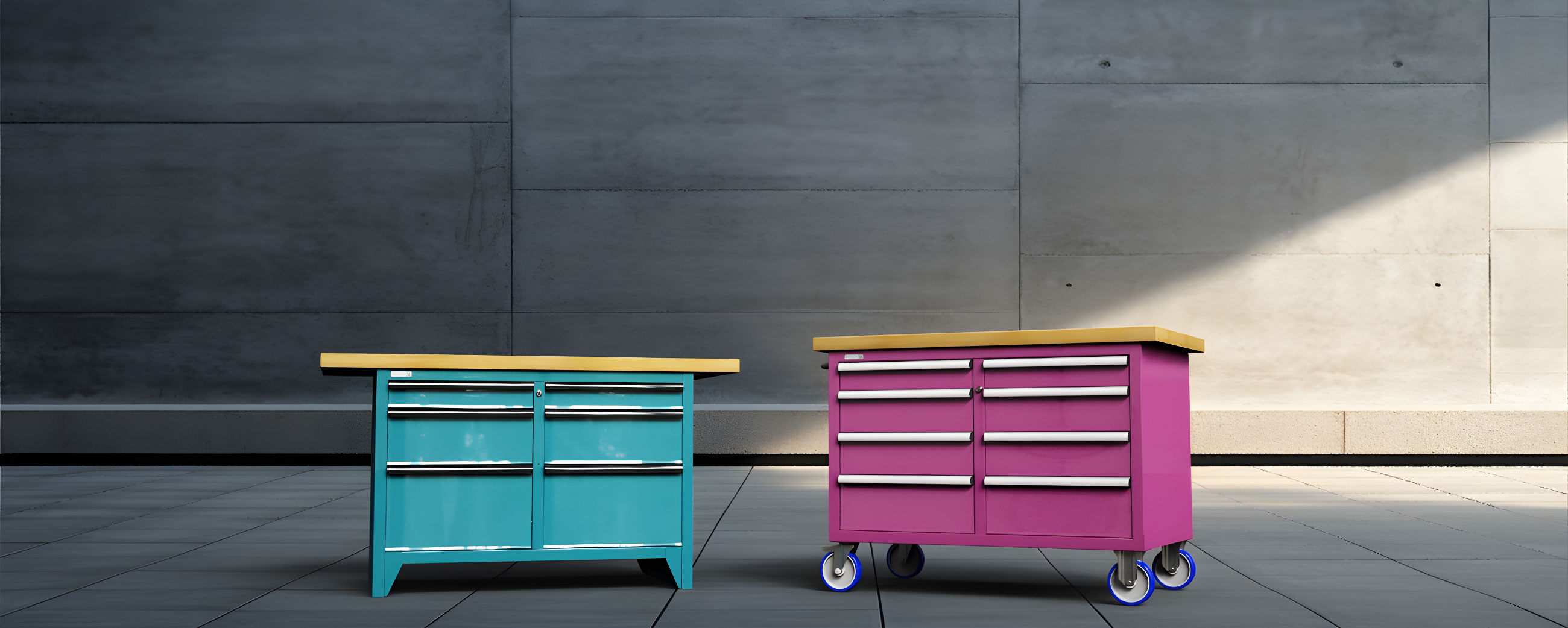 Storage workbenches