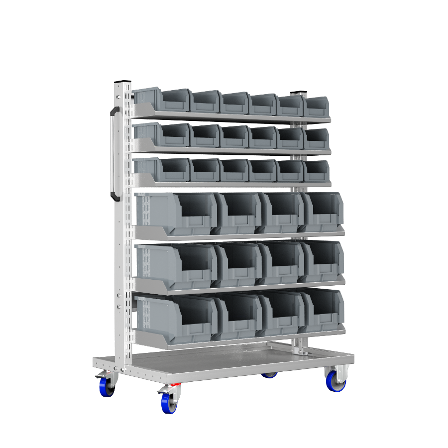 30 Open-fronted containers